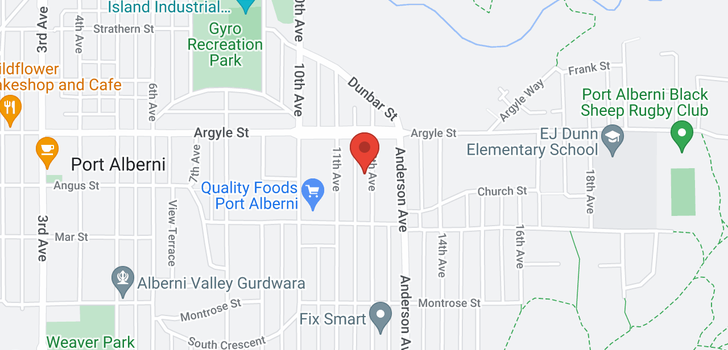 map of 3008 12TH AVE